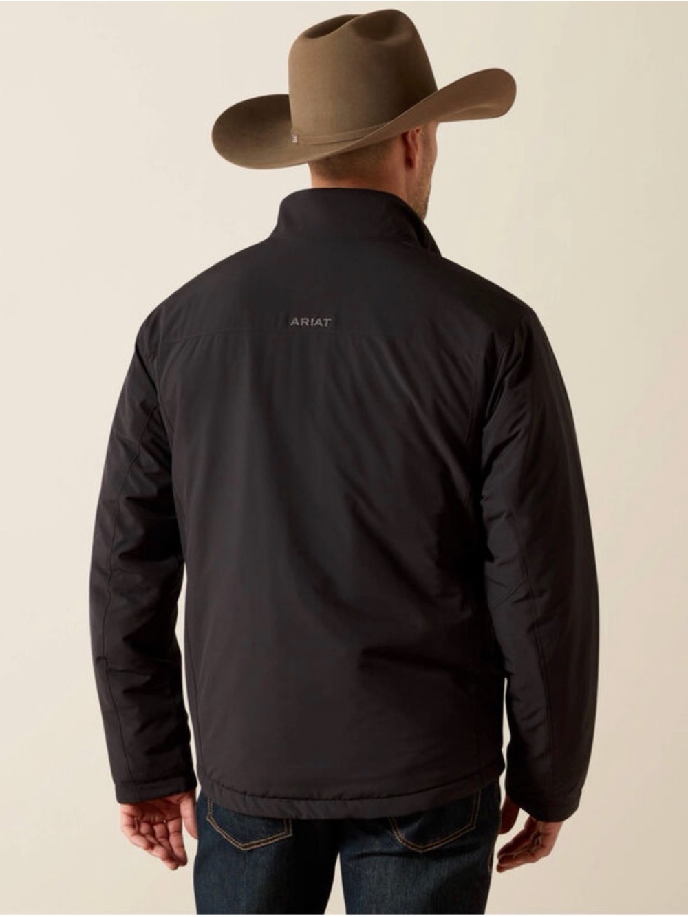 Ariat Men’s Pioneer StretchShell Jacket Black XL-Insulated Work Ranch Outerwear - Picture 2 of 10